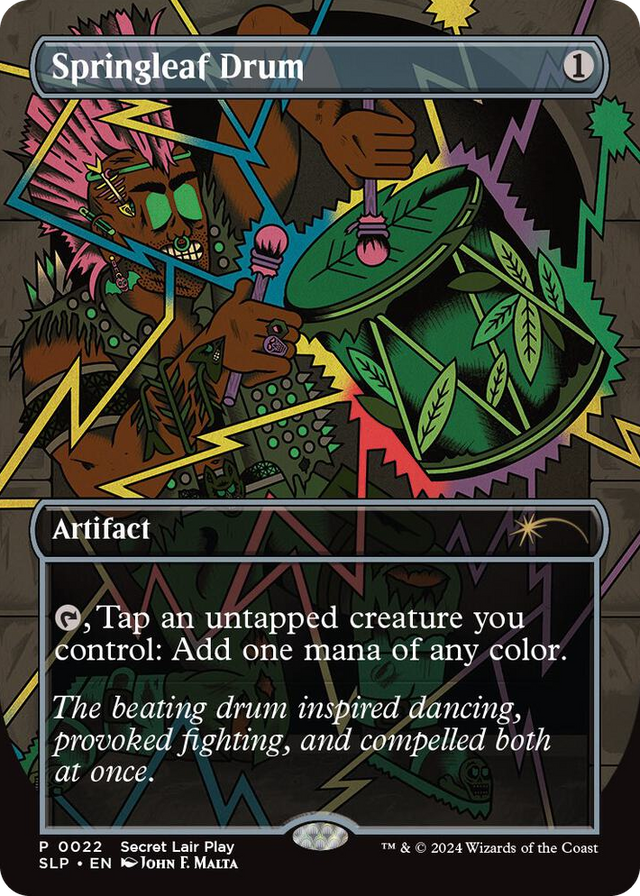 0022 Springleaf Drum P Secret Lair Showdown