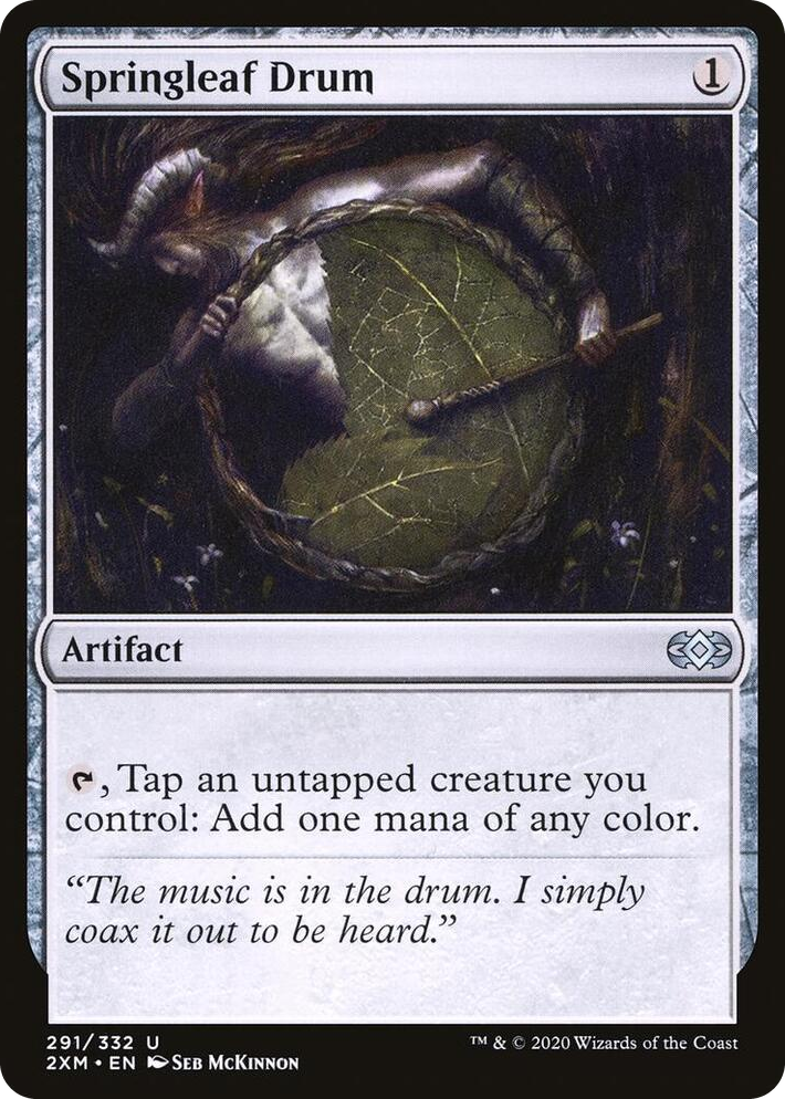 0291 Springleaf Drum U Double Masters