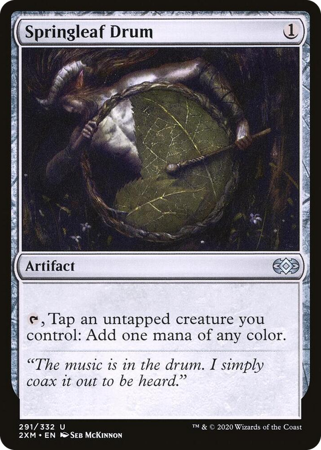 0291 Springleaf Drum U Double Masters