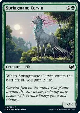 0144 Springmane Cervin C Strixhaven: School of Mages