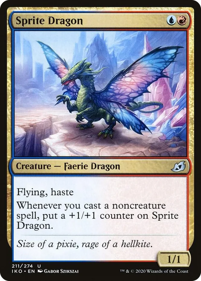 0211 Sprite Dragon U Lair of Behemoths