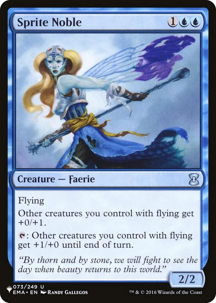 0073 Sprite Noble U The List Reprints