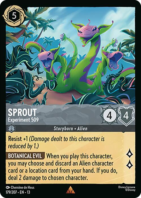 Sprout - Experiment 509 #179 Rare - Attack of the Vine! Pokemon card