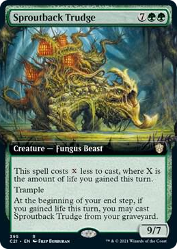0395 Sproutback Trudge (Extended Art) R Commander 2021