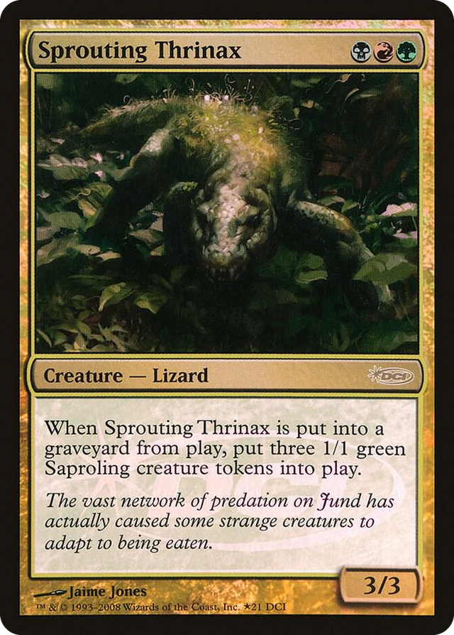0021 Sprouting Thrinax P WPN & Gateway Promos