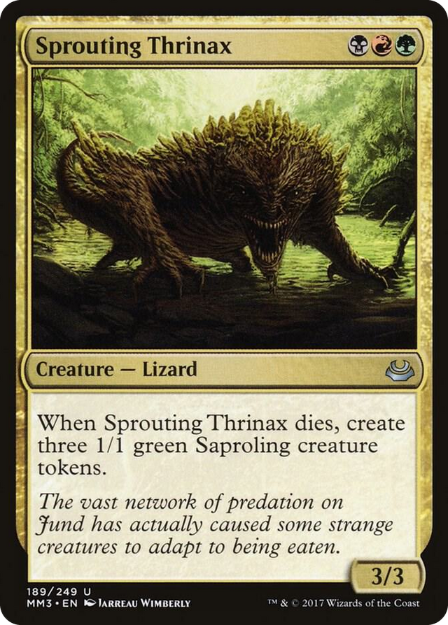 0189 Sprouting Thrinax U Modern Masters 2017