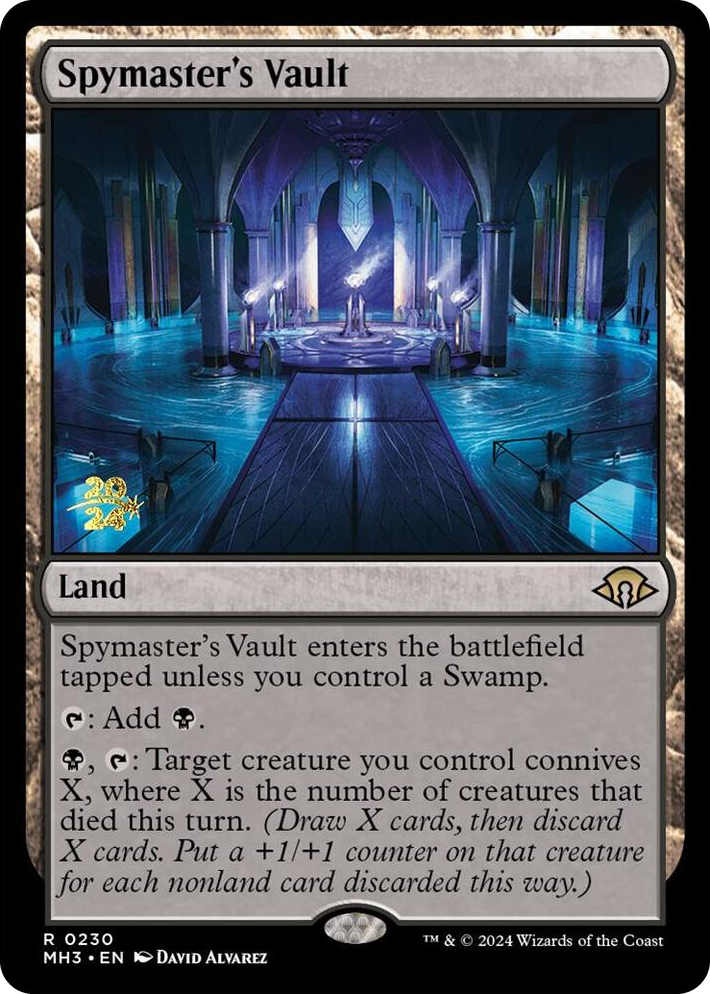 0230 Spymaster's Vault R Prerelease Cards