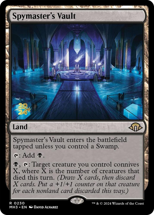 0230 Spymaster's Vault R Prerelease Cards
