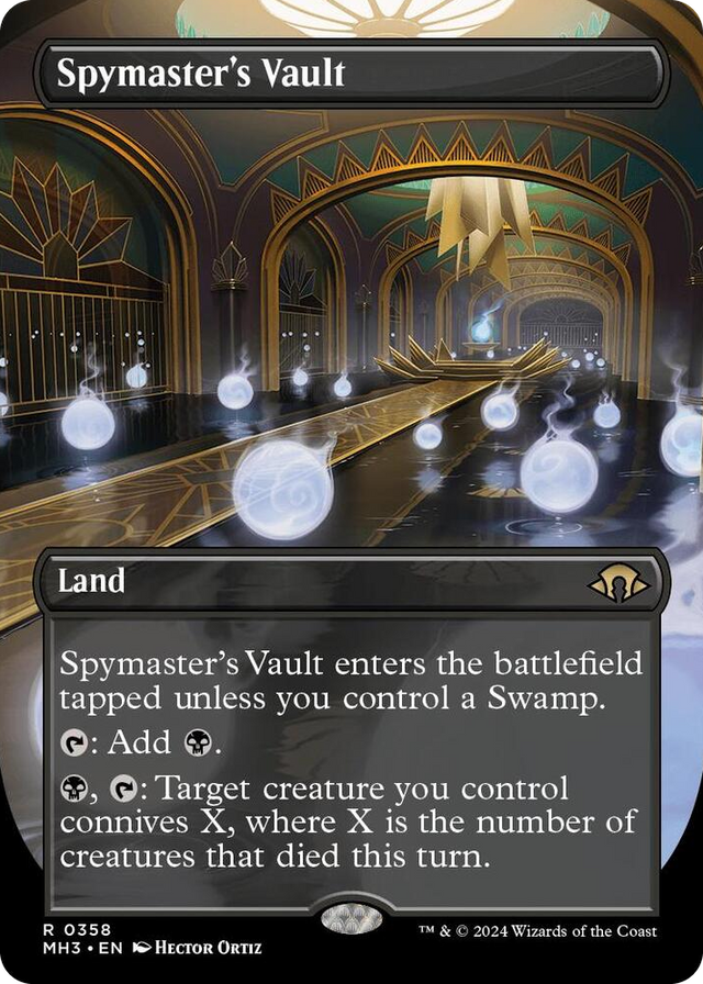 0358 Spymaster's Vault (Borderless) R Modern Horizons 3