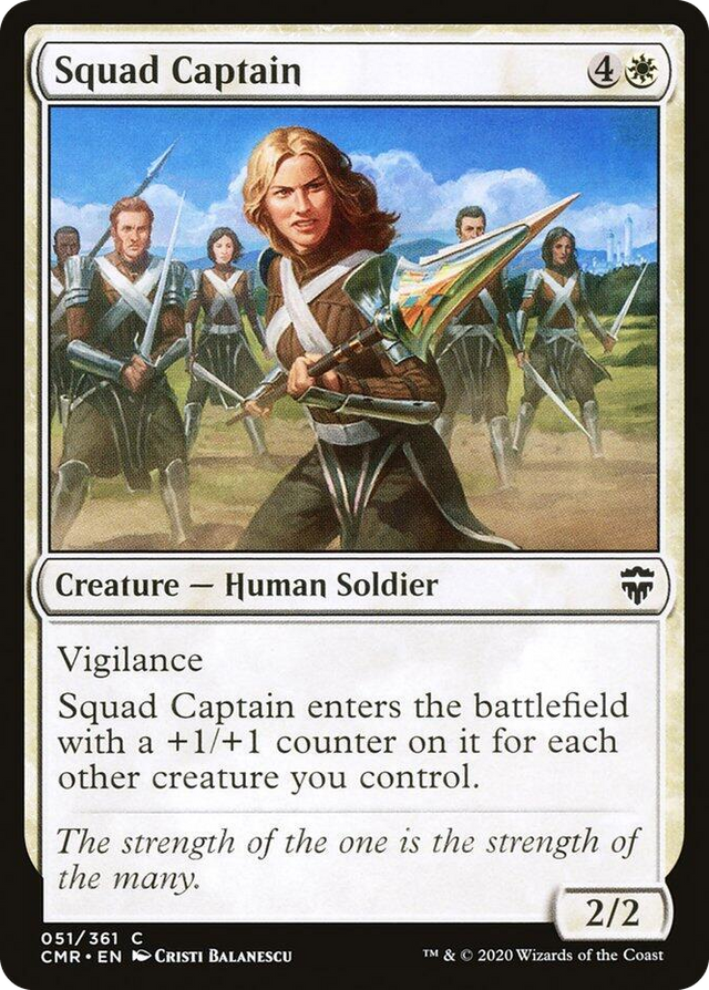 0051 Squad Captain C Commander Legends
