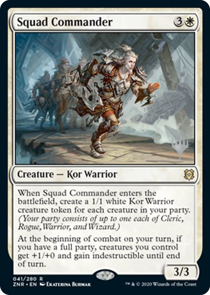 0041 Squad Commander R Promo Pack: Zendikar Rising