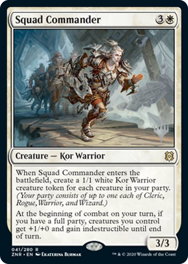 0041 Squad Commander R Promo Pack: Zendikar Rising