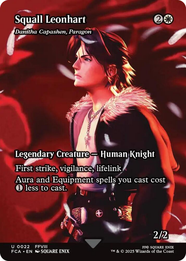 0022 Squall Leonhart - Danitha Capashen, Paragon (Showcase) U FINAL FANTASY: Through the Ages