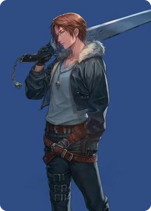 0047 Squall, SeeD Mercenary Art Card S Art Series: FINAL FANTASY
