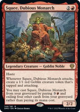 0146 Squee, Dubious Monarch R Dominaria United