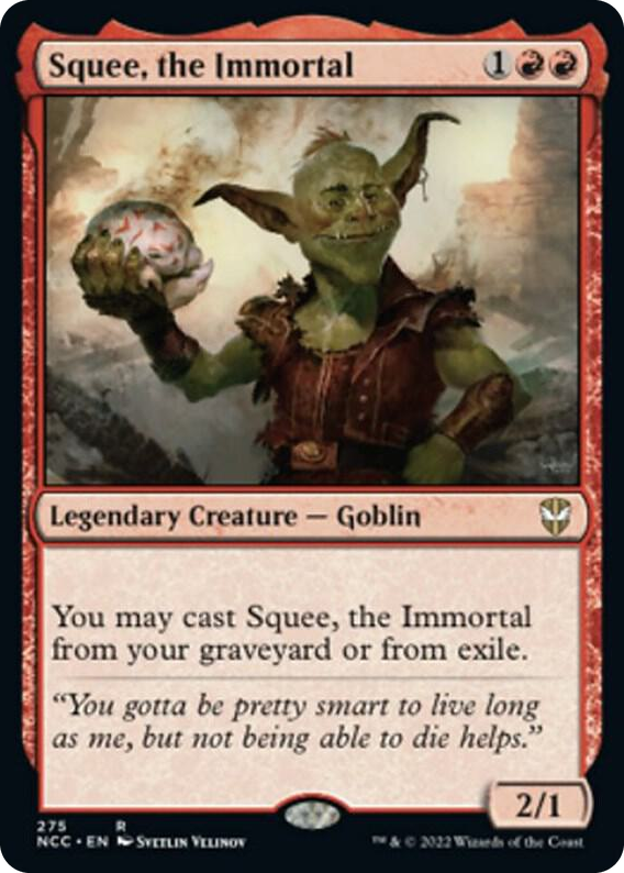 0275 Squee, the Immortal R Commander: Streets of New Capenna