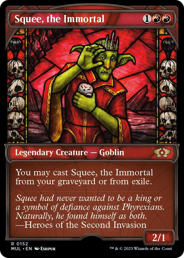 Squee, the Immortal (Halo Foil) #152 R - March of the Machine: Multiverse Legends Pokemon card