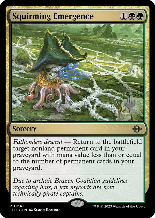 0241 Squirming Emergence R Promo Pack: The Lost Caverns of Ixalan