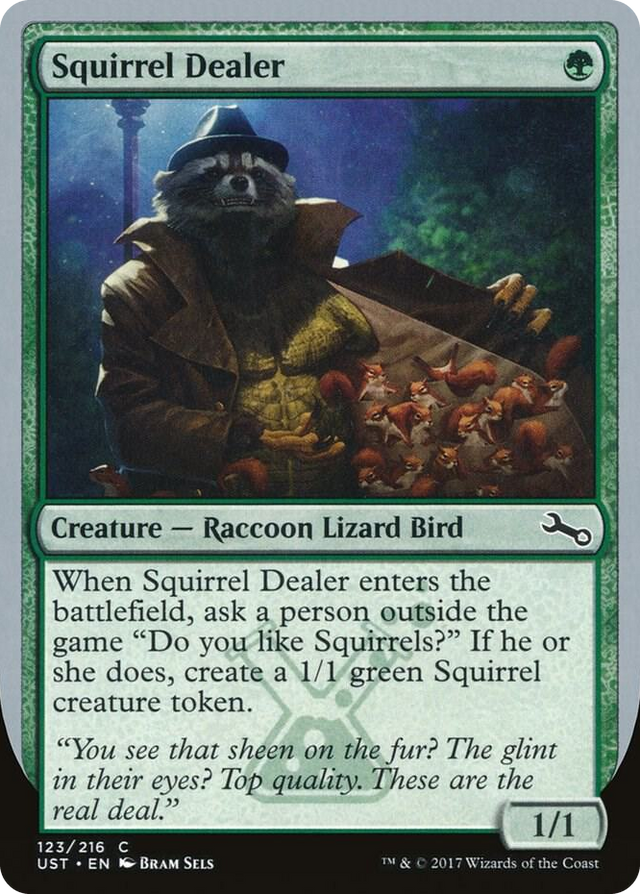 0123 Squirrel Dealer C Unstable