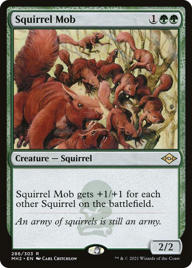 0286 Squirrel Mob R Modern Horizons 2