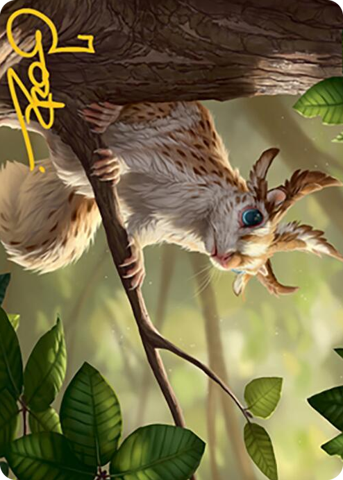 0071 Squirrel Sovereign Art Card (Gold-Stamped Signature) S Art Series: Modern Horizons 2