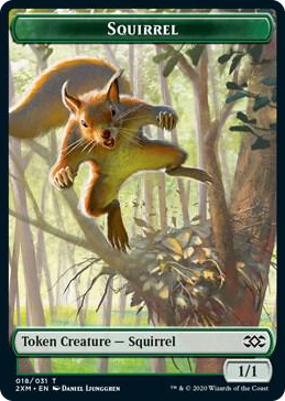 0018 Squirrel Token T Double Masters