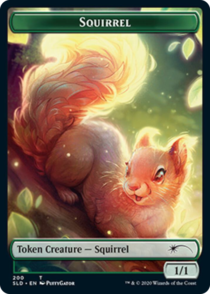 0200 Squirrel Token C Secret Lair Drop Series