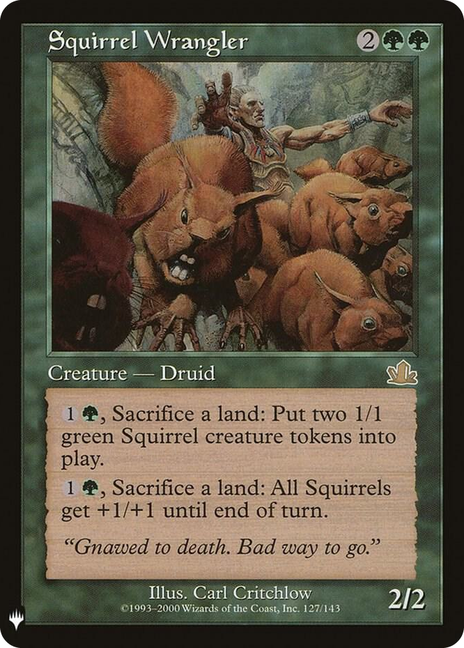 0127 Squirrel Wrangler R The List Reprints