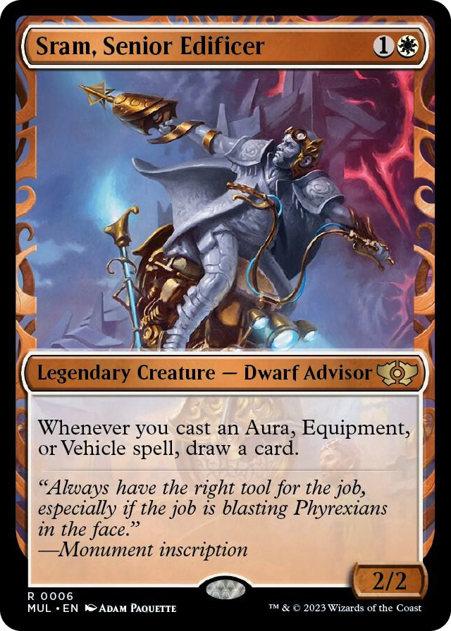 0006 Sram, Senior Edificer R March of the Machine: Multiverse Legends