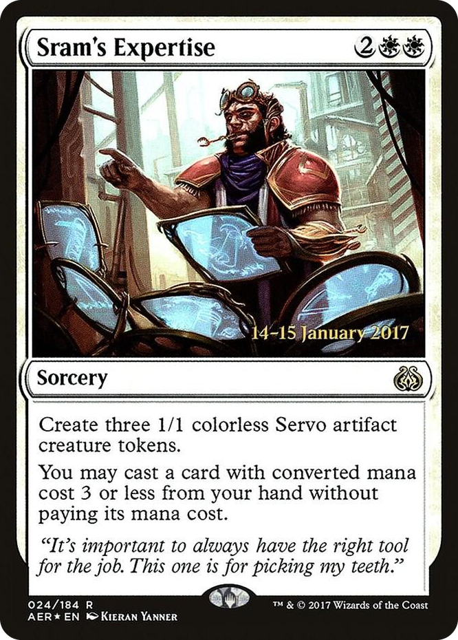 0024 Sram's Expertise R Prerelease Cards