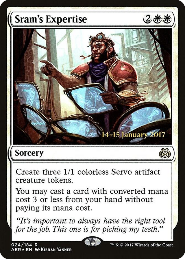 0024 Sram's Expertise R Prerelease Cards
