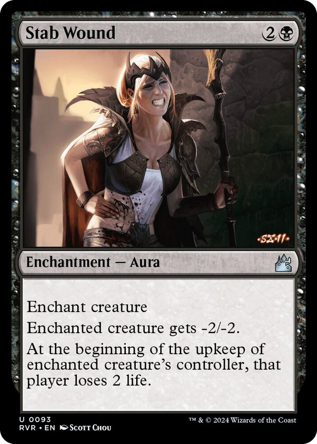 0093 Stab Wound U Ravnica Remastered
