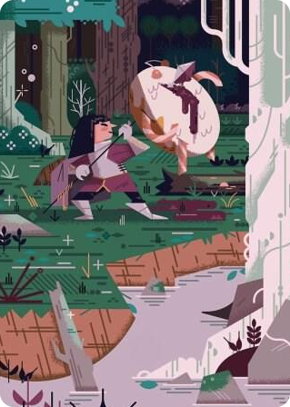 Stab Wound Art Card #69 S - Art Series: Wilds of Eldraine Pokemon card