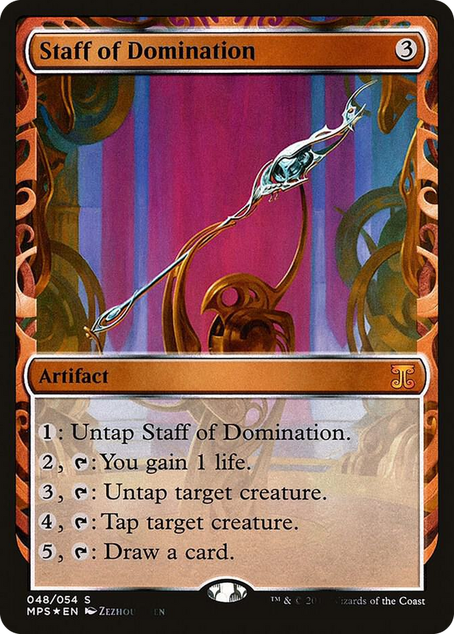 0048 Staff of Domination M Masterpiece Series: Kaladesh Inventions