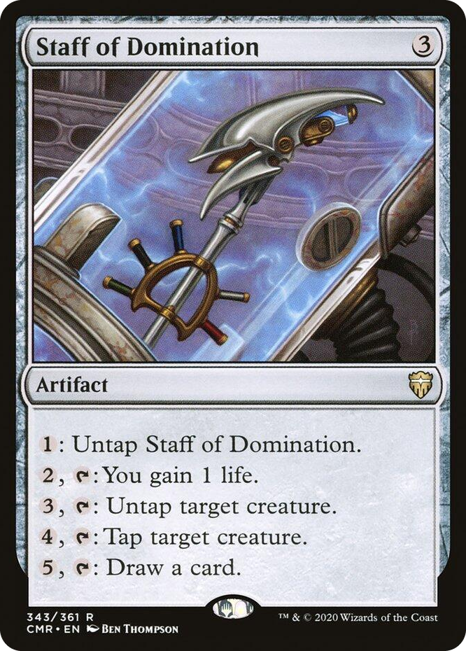 0343 Staff of Domination R Commander Legends