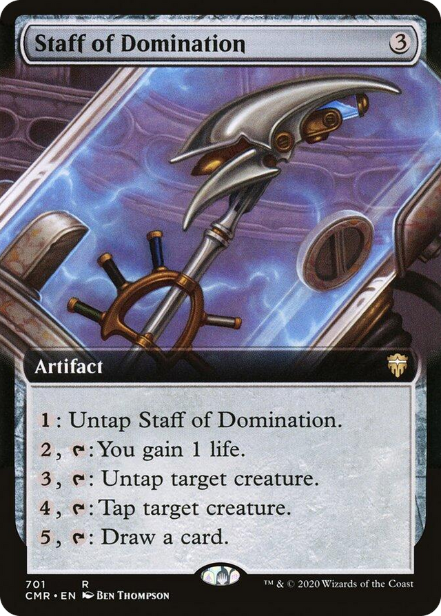 0701 Staff of Domination (Extended Art) R Commander Legends