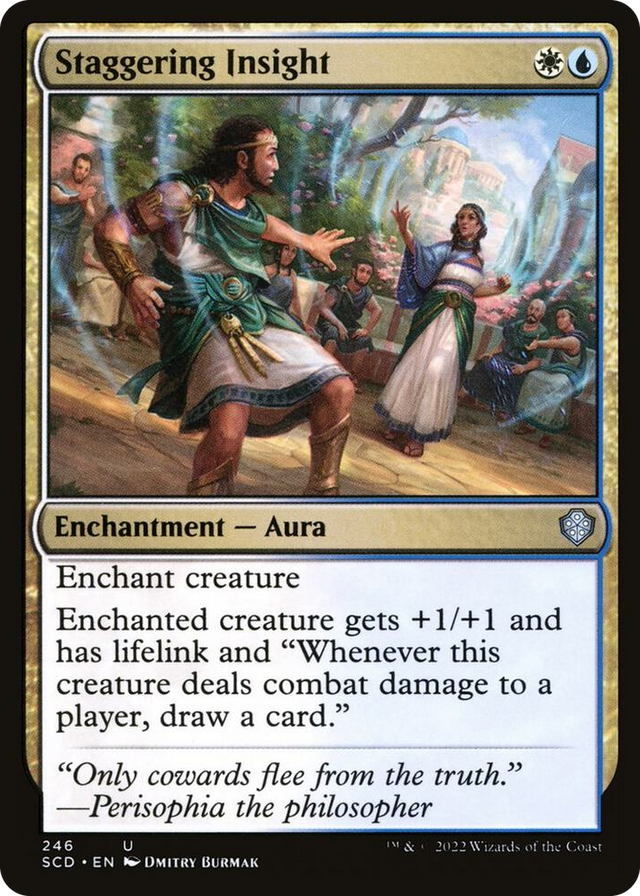 0246 Staggering Insight U Starter Commander Decks