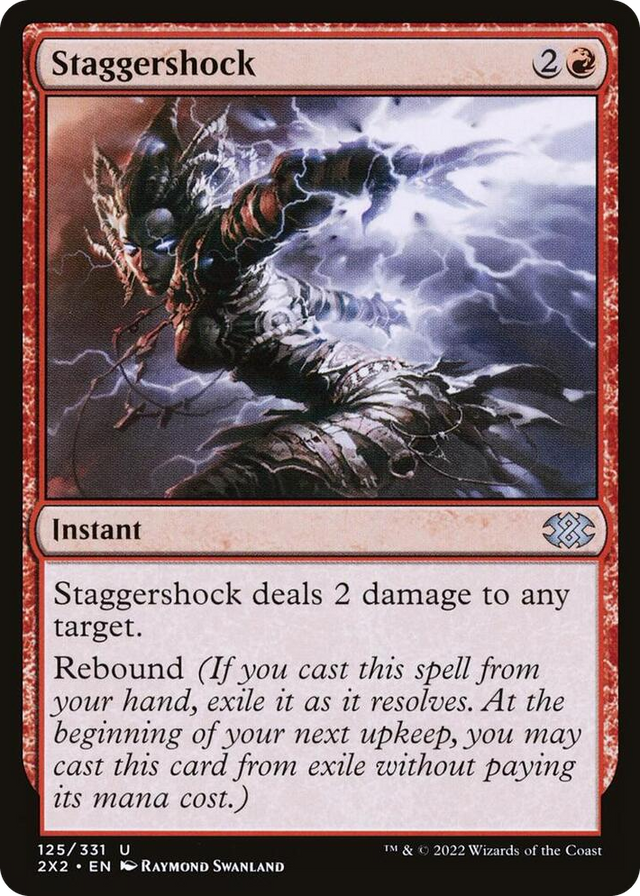 0125 Staggershock U Double Masters 2022