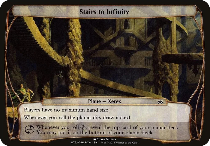 0073 Stairs to Infinity (Planechase Anthology) C Oversize Cards