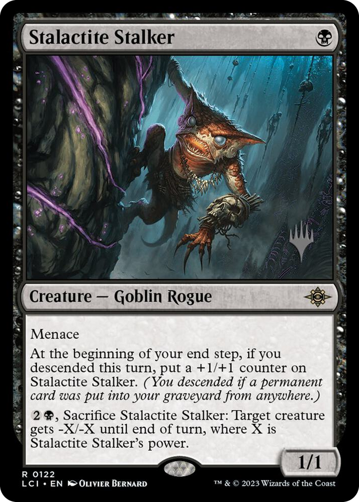 Stalactite Stalker #122 R - Promo Pack: The Lost Caverns of Ixalan Pokemon card
