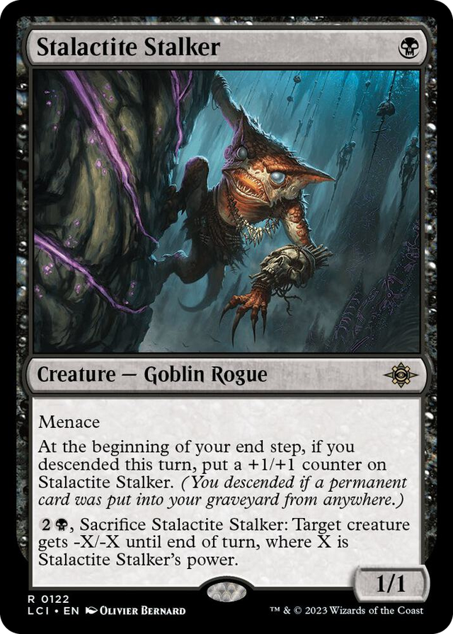 0122 Stalactite Stalker R The Lost Caverns of Ixalan