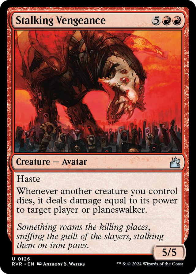 0126 Stalking Vengeance U Ravnica Remastered