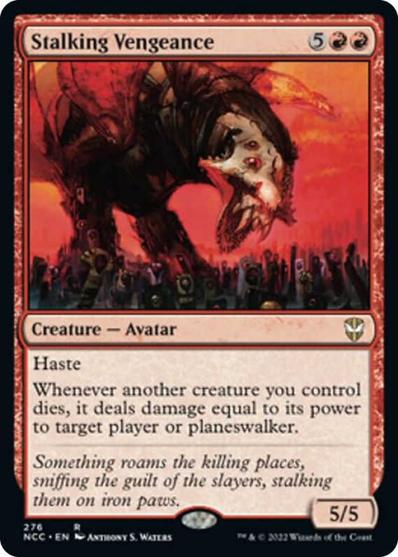 0276 Stalking Vengeance R Commander: Streets of New Capenna