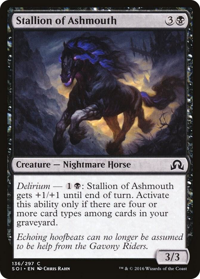 0136 Stallion of Ashmouth C Shadows over Innistrad