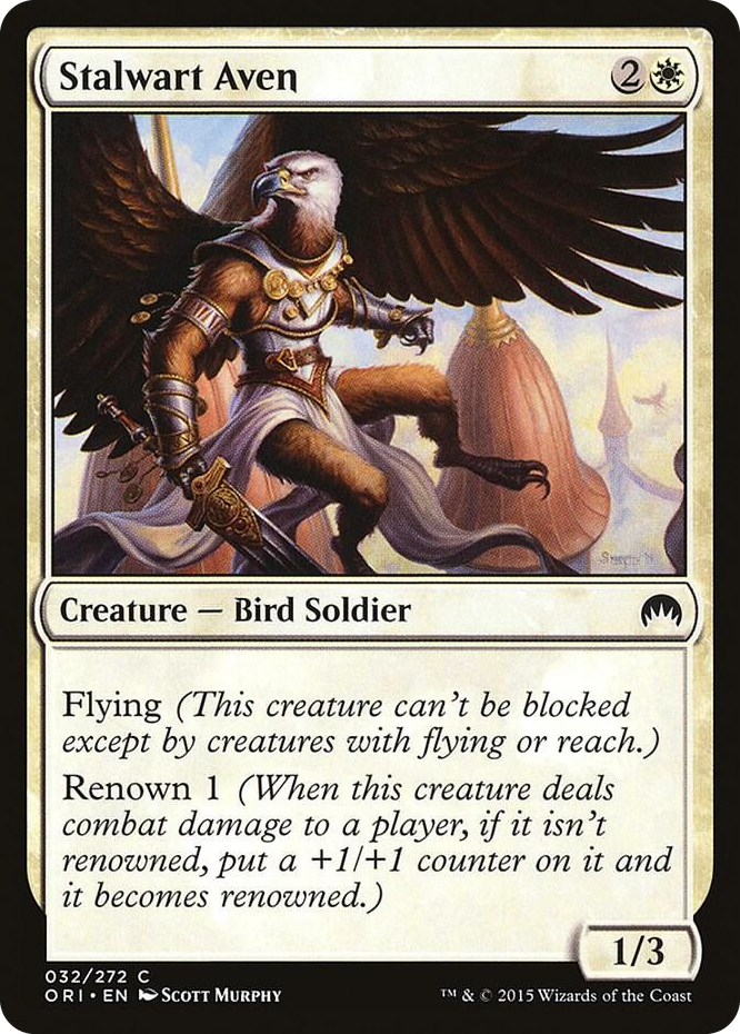 0032 Stalwart Aven C Magic Origins