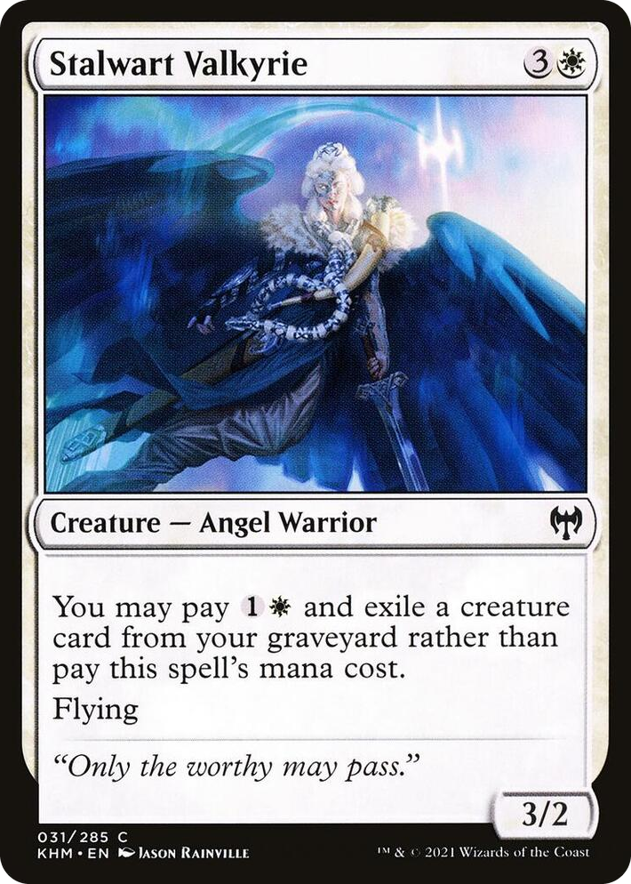 0031 Stalwart Valkyrie C Kaldheim
