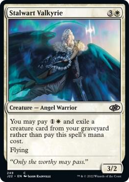 Stalwart Valkyrie #249 C - Jumpstart 2022 Pokemon card