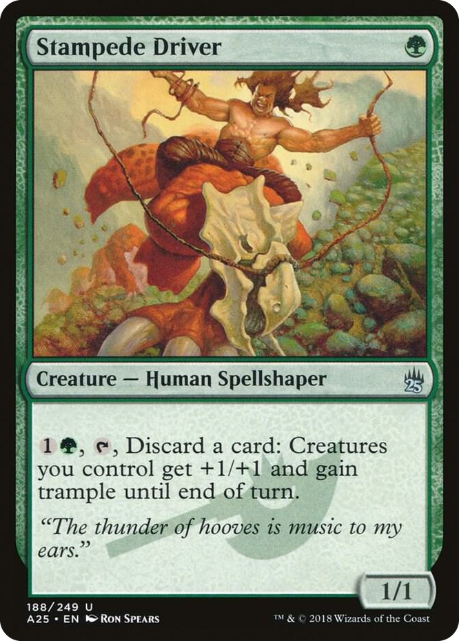 0188 Stampede Driver U Masters 25