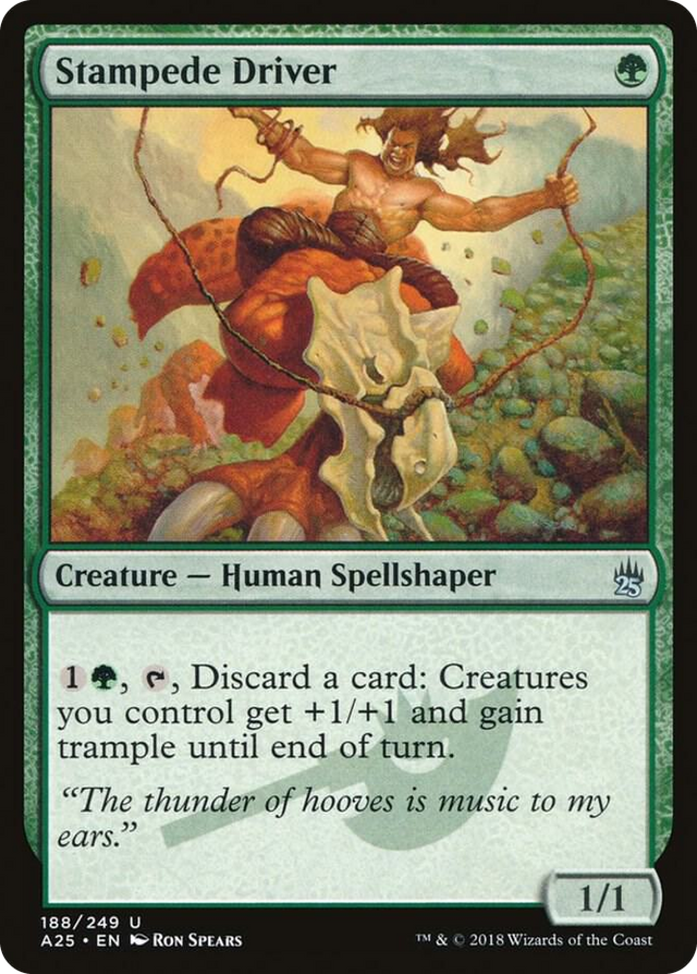0188 Stampede Driver U Masters 25