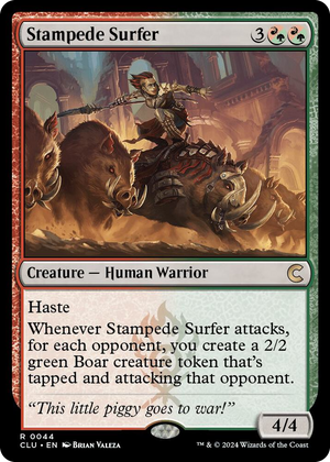 0044 Stampede Surfer R Ravnica: Clue Edition